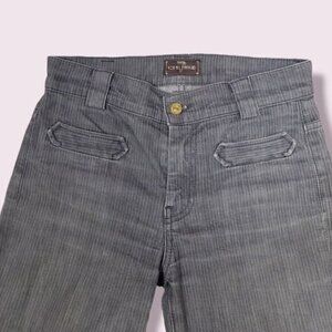 7 For All Mankind Bootcut Gray Jeans.  Size 26